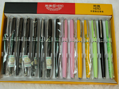 英雄9311暗尖多彩雅致金属钢笔 学生练字与商务馈赠的理想之选